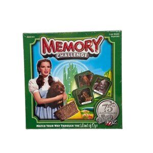 The Wizard of Oz Memory Challenge Game 75th Anniversary 100 Cards NEW SEALED